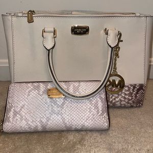 Michael kors bag & wallet
